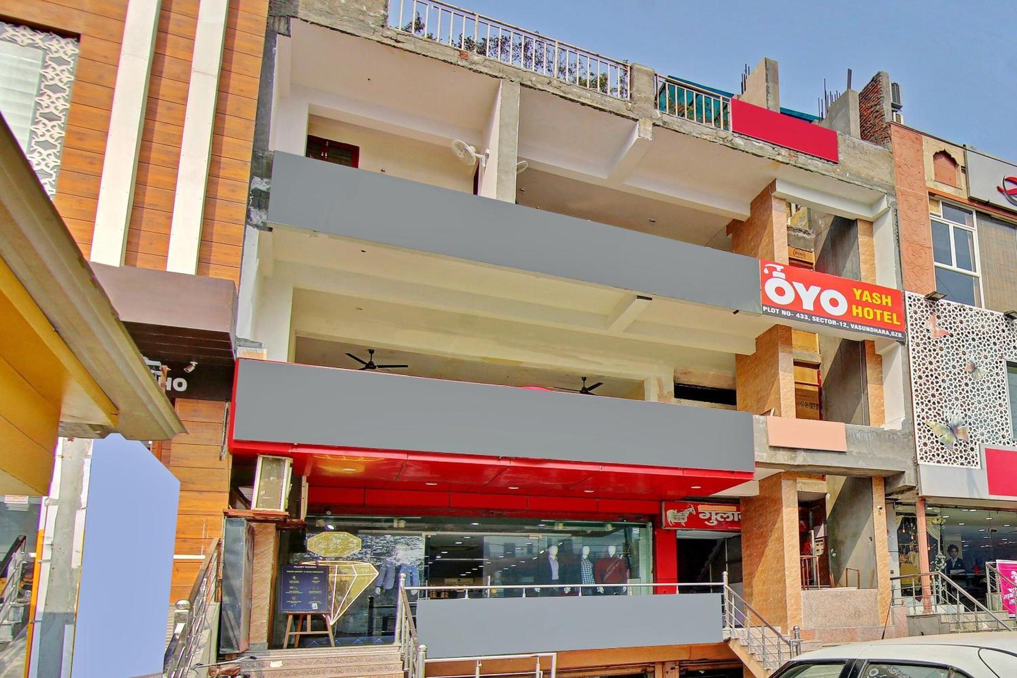 Hotel O Yash Hotel Gáziábád Kültér fotó